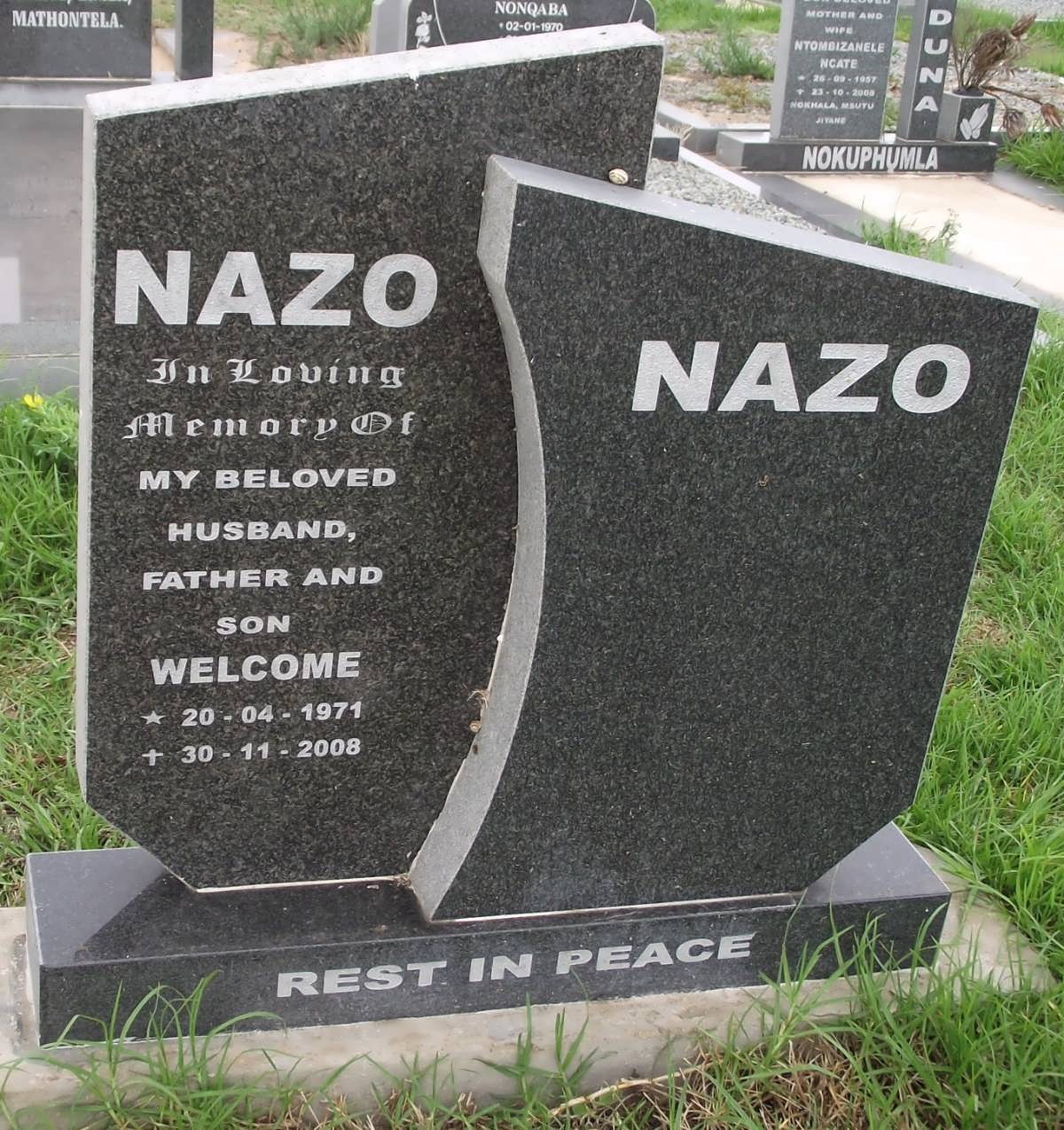 NAZO Welcome 1971-2008