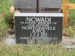NCWADI Nontozanele Joyce 1954-2002