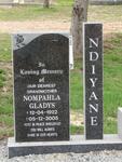 NDIYANE Nompahla Gladys 1922-2005