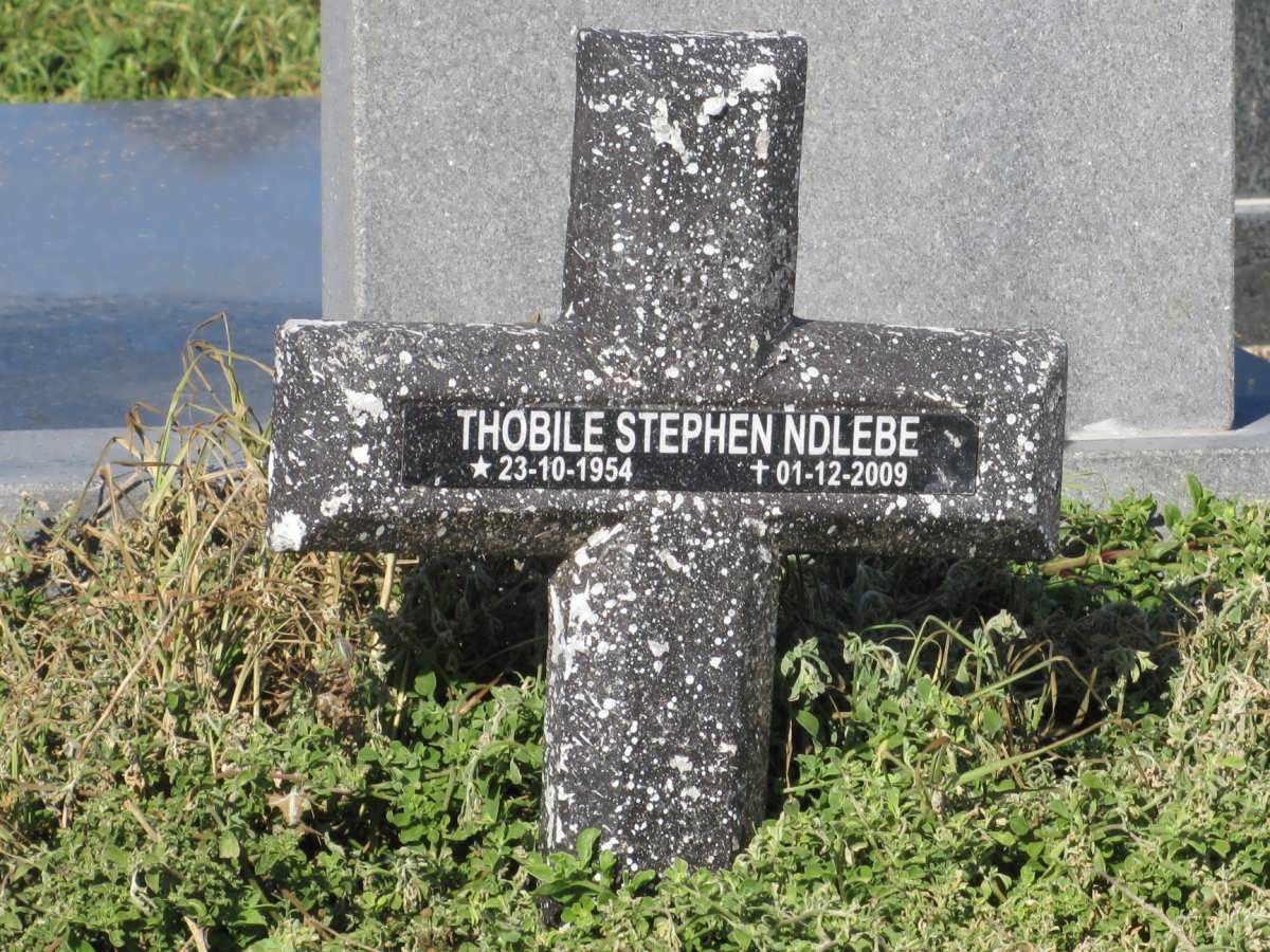 NDLEBE Thobile Stephen 1954-2009