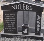 NDLEBE Zolile Adam 1933-2010