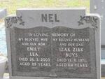 NEL Emily Lea 1914-2003 & Izak Zirl Buys -1971