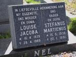NEL Stefanus Martienus 1936-1991 & Louise Jacoba 1939-1989