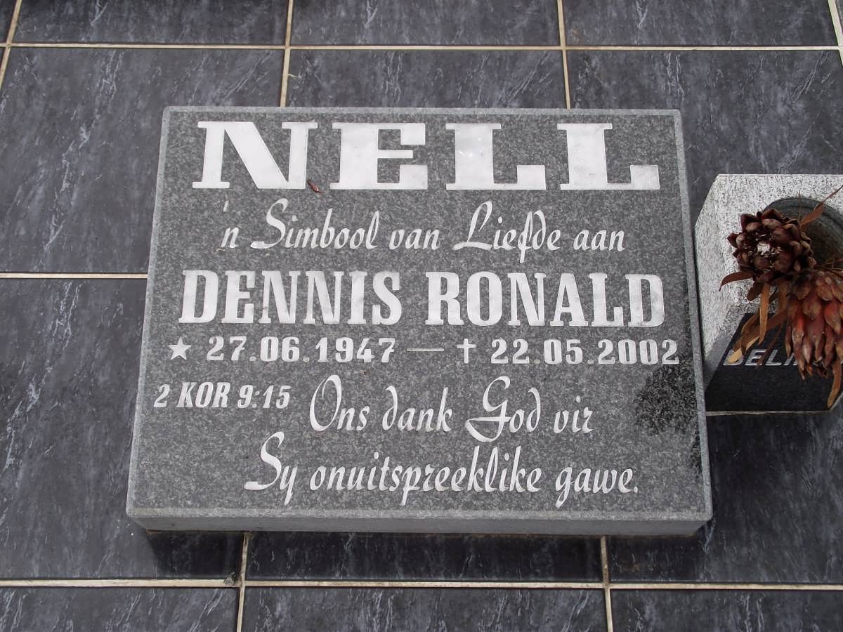 NELL Dennis Roland 1947-2002