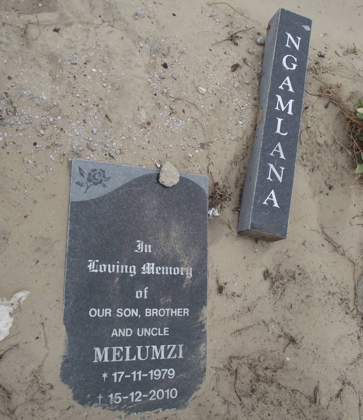 NGAMLANA Melumzi 1979-2010