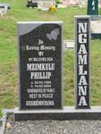 NGAMLANA Mzimkulu Phillip 1968-2004