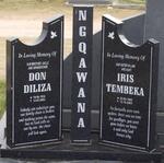 NGQAWANA Don Diliza 1934-2002 & Iris Tembeka 1942-2003