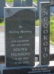 NGQOKOTO Sekiwe Primrose 1981-2010