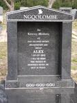 NGQOLOMBE Alex 1912-1994
