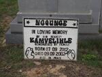 NGQUNGE Kamvelihle 2002-2002