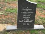 NGXABAZI Phumla Cyna 1975-2005