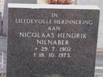 NIENABER Nicolaas Hendrik 1902-1973