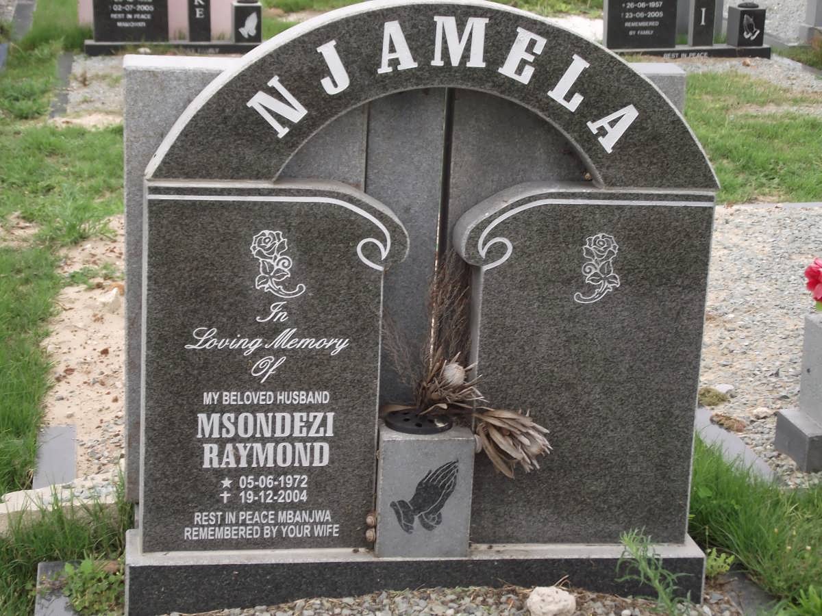 NJAMELA Msondezi Raymond 1972-2004