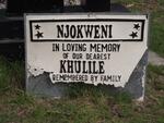 NJOKWENI Khulile 1961-1994