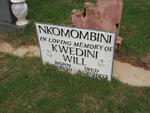 NKOMOMBINI Kwedini Will 1930-2003