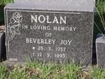 NOLAN Beverley Joy 1957-1995