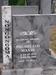 NONGONGOMA Phumelelo Maxin 1952-1997