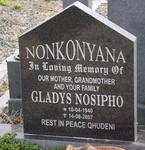 NONKONYANA Gladys Nosipho 1940-2007