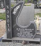 NONOYA Paas Lulamile 1936-2007