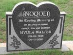 NOQOLI Mvula Walter 1956-2005
