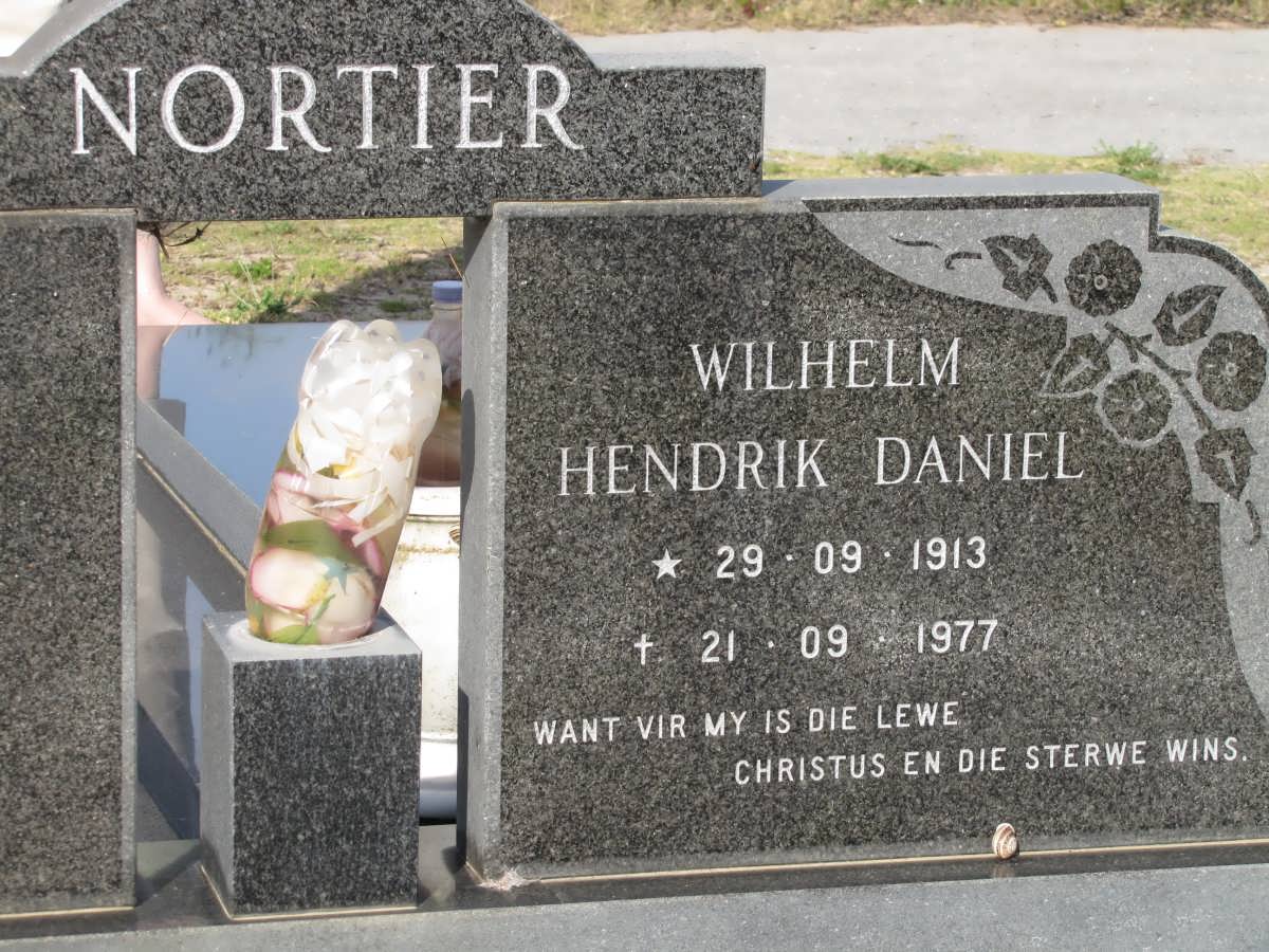 NORTIER Wilhelm Hendrik Daniel 1913-1977