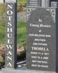 NOTSHULWANA Thobela 1977-2009