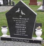 NTSONDWA Nolitha Thozama 1967-2006