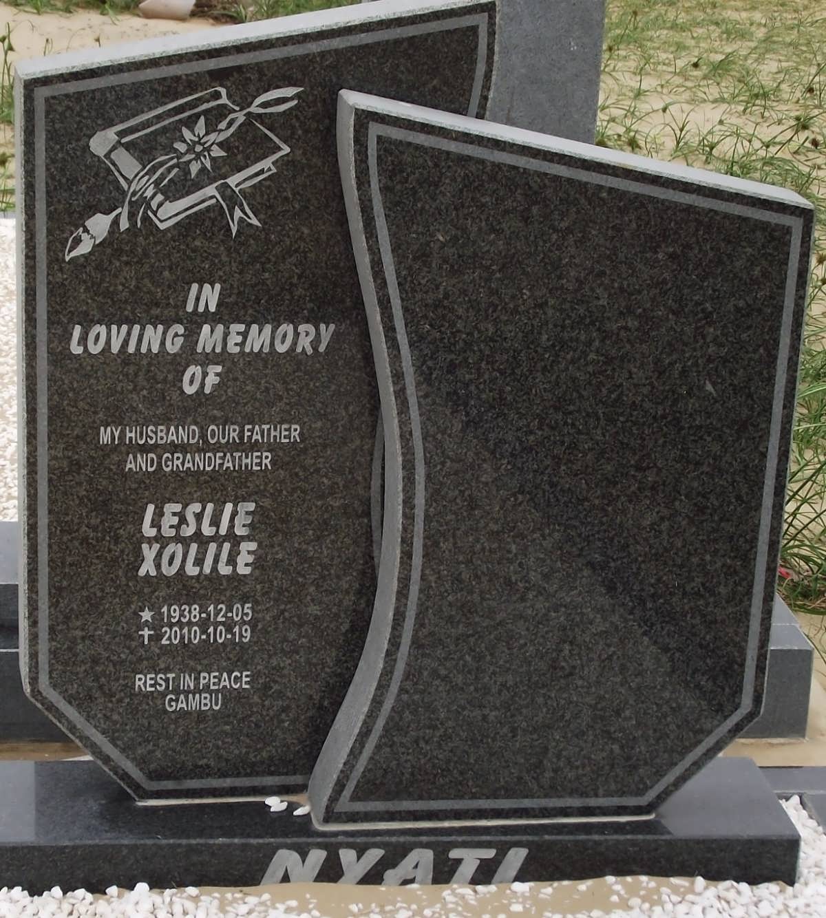 NYATI Leslie Xolile 1938-2010