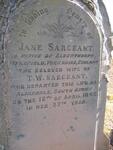 SARGEANT Jane -1888