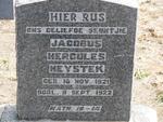 HEYSTEK Jacobus Hercules 1921-1922