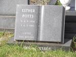 POTTS Esther 1936-1982