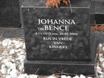 LAMBERG Johanna nee BENCE 1912-2004