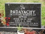 PADAYACHY Appoo 1896-1985