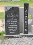 PALAMENTE Tobeka Christina 1960-2008