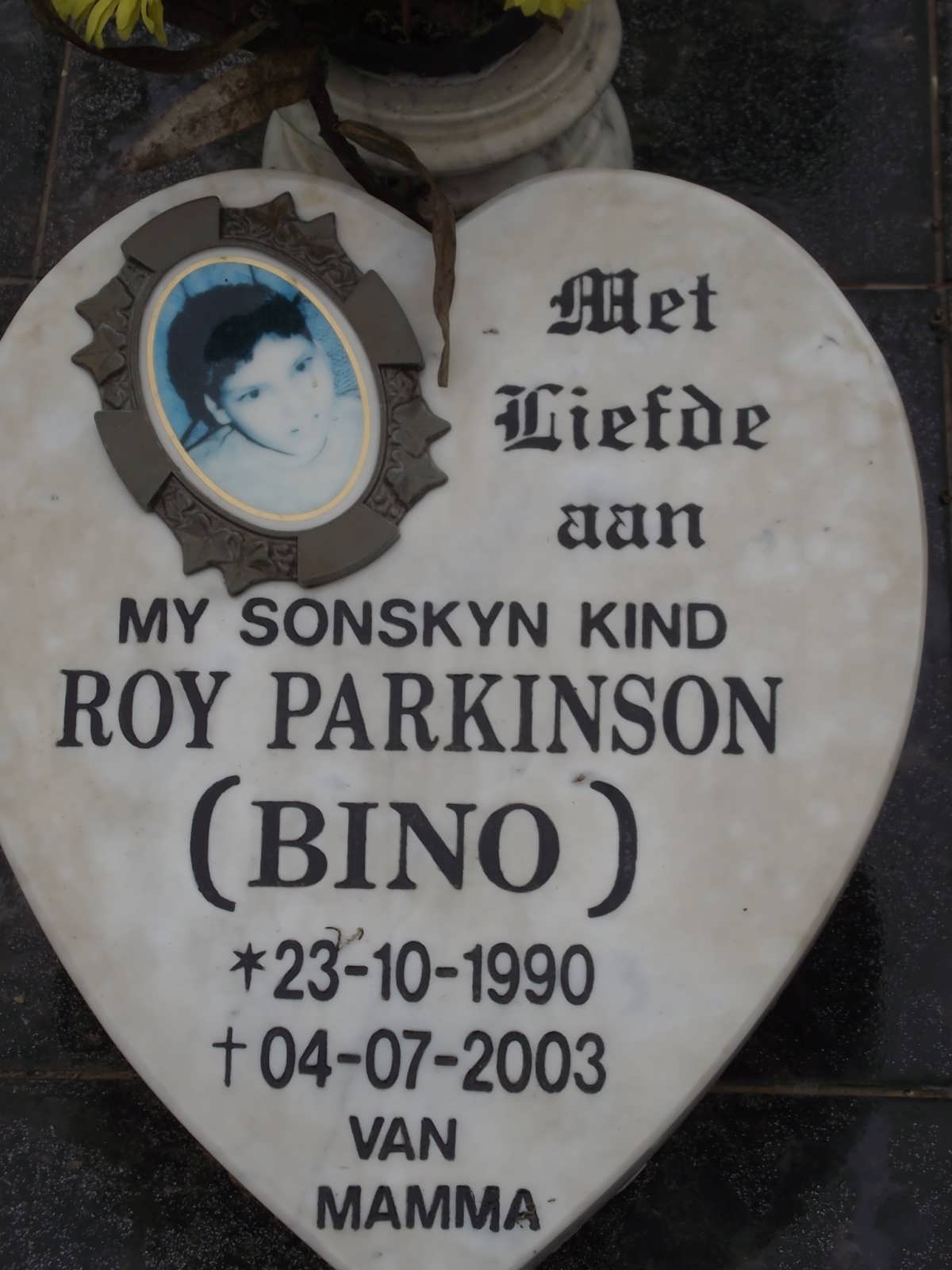 PARKINSON Roy 1990-2003