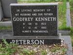 PETERSON Godfrey Kenneth 1922-1980