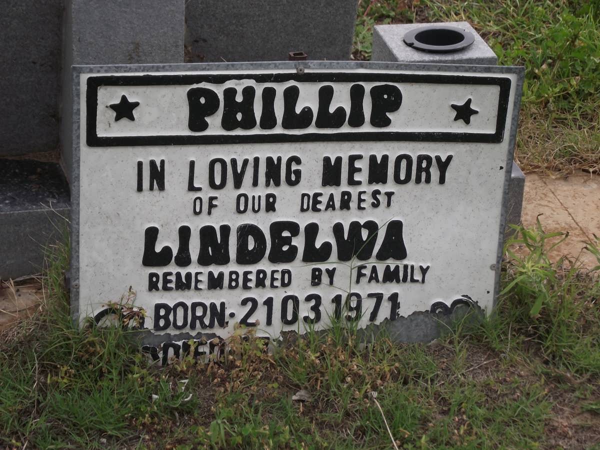 PHILLIP Lindelwa 1971-2001