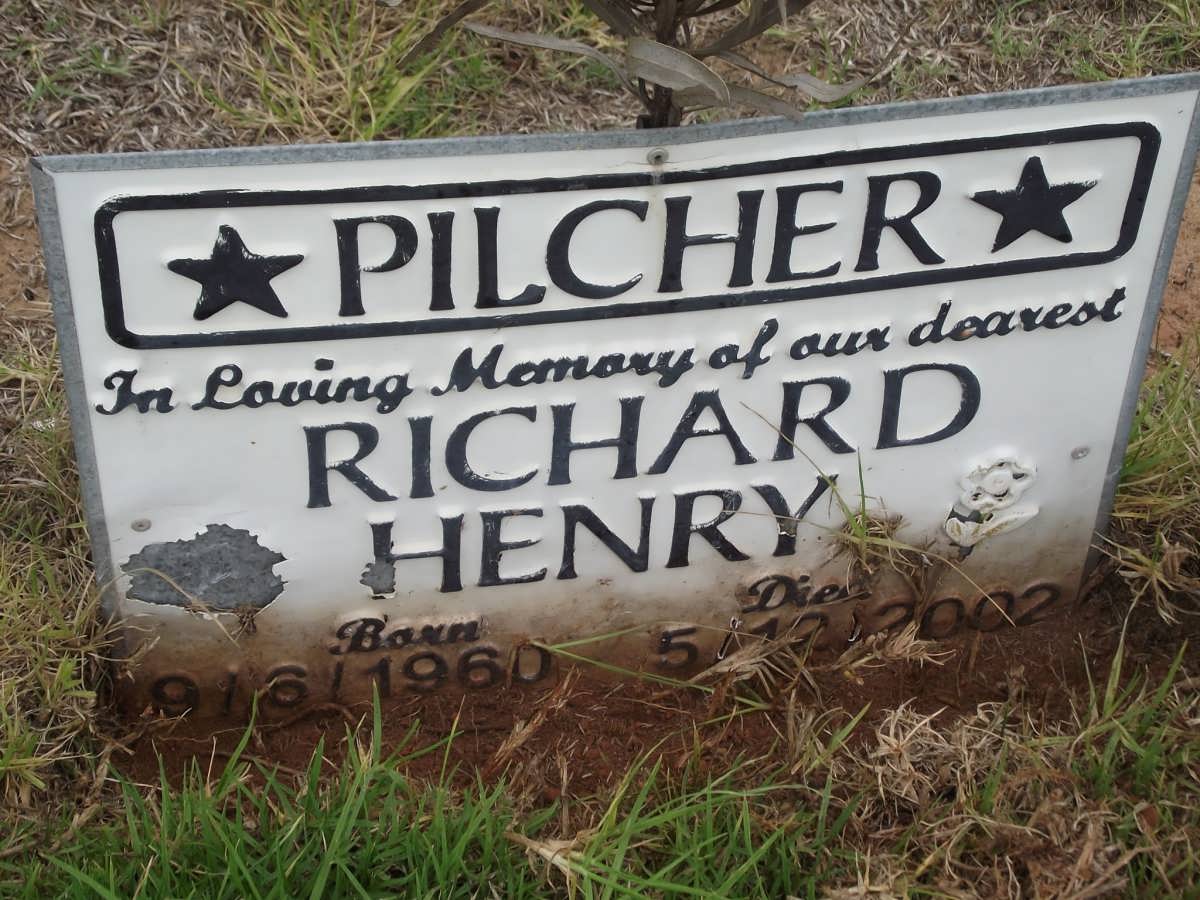 PILCHER Richard Henry 1960-2002
