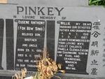 PINKEY Eugene Anthony 1951-1995 :: PINKEY Willie 1919-1987