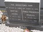PIO Martha Jacoba 1913-1982 & James Frederick Douglas 1917-1995