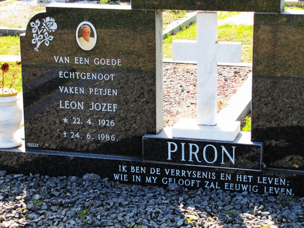 PIRON Leon Jozef 1926-1986