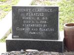 PLAATJES Henry Clarence 1915-1986
