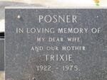 POSNER Trixie 1922-1975