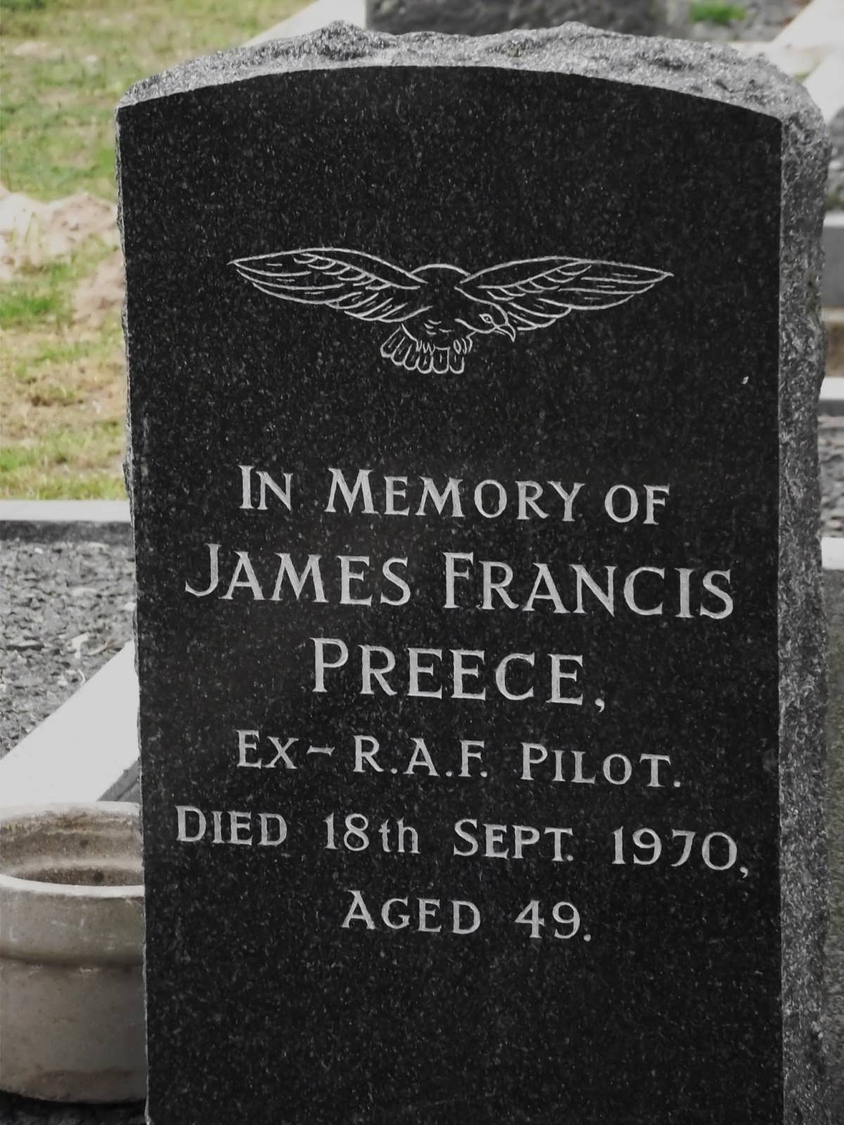 PREECE James Francis -1970