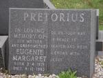 PRETORIUS Eugenie Margaret 1921-1983