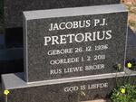 PRETORIUS Jacobus P.J. 1936-2011