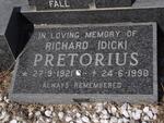 PRETORIUS Richard 1921-1990