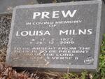 PREW Louisa Milns 1922-2000