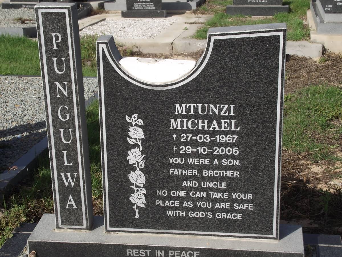 PUNGULWA Mtunzi Michael 1967-2006