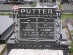 PUTTER Andries 1927-2003 & Magduld Maria 1930-2002